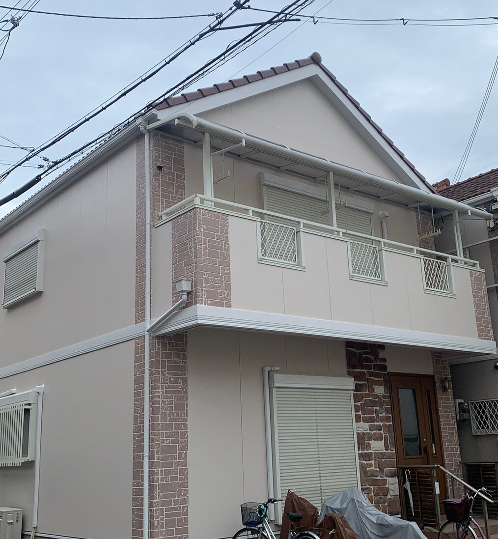 東大阪市の外壁・屋根塗装工事　K様邸　お客様の声（口コミ）✨