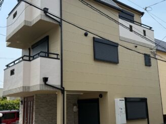 東大阪市　外壁塗装　完工