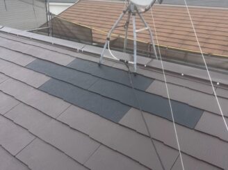 屋根補修 大阪市 瓦交換完了
