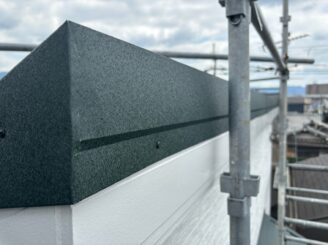 東大阪市　屋根カバー　板金設置