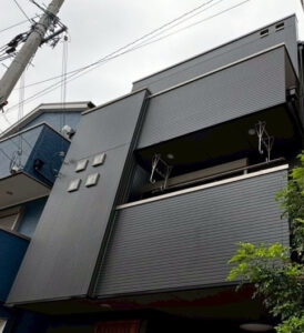 アステックペイント　チャコール　外壁