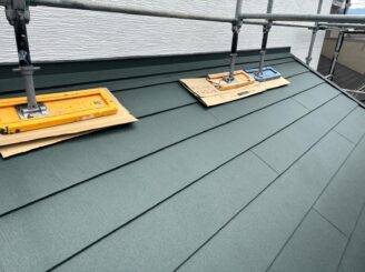 東大阪　屋根カバー　ｶﾞﾙﾃｸﾄ設置