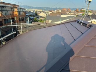 屋根葺き替え 東大阪 完了