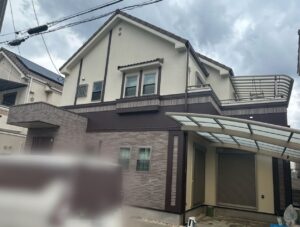 外壁塗装　東大阪　完工