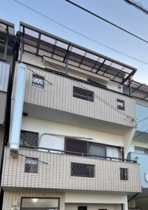 東大阪市外壁塗装工事完工