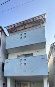 外壁塗装　東大阪市　完工