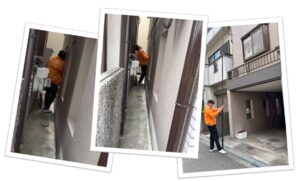 外壁は時間をかけて丁寧に診断