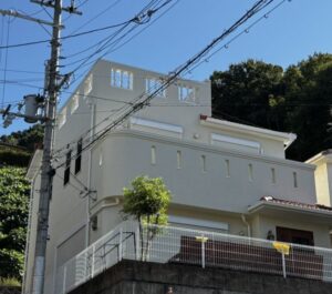 外壁塗装八尾市屋根塗装防水工事完工