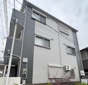 バーチグレー　アステックペイント　外壁