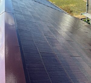 マホガニー　アステックペイント　屋根