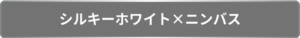 シルキーホワイト×ニンバス　外壁