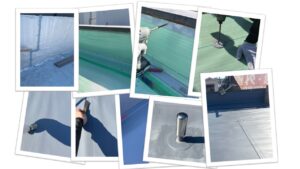 東大阪市　塩ビシート機械固定工法