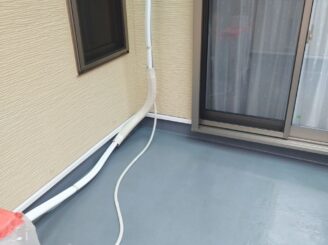 大東市 ベランダ防水 プライマー完了