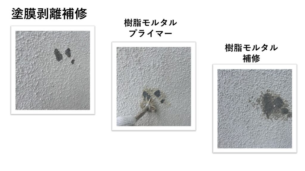 塗膜剥離補修 東大阪市