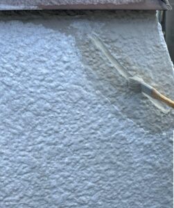 Exterior wall-crack